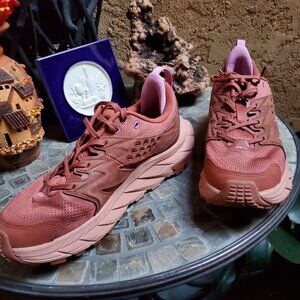 Barely Worn Hoka Anacapa Breeze Sneakers in Baked Clay/Cork